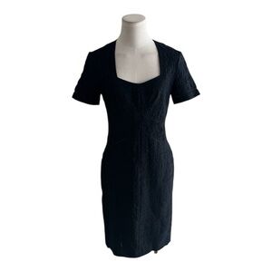 Yigal Azrouel Black Sheath‎ Dress Hourglass Stretch LBD Party Work Size 6 Event